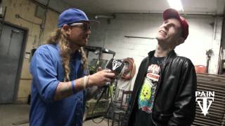 Pain T.V. feat. Deadmau5 INTERVIEW Niagara Music Awards 2014