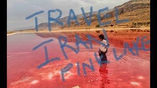 Traveling to Pink lake in Siraz,Iran / Ch at Journeyイランのピンクレイク