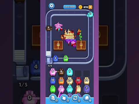 Walkthrough de Pixel Flow Nivel 1601