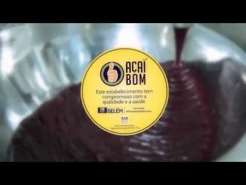 Açaí Bom - Selo de qualidade