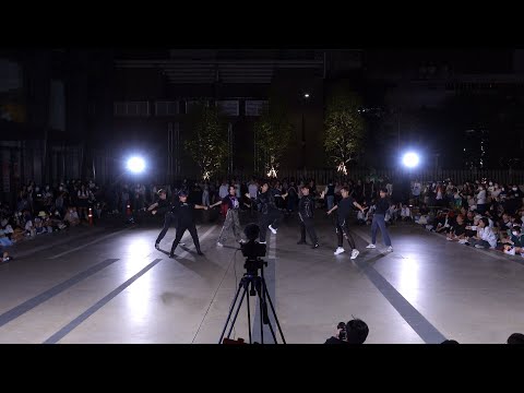 221125 [Wide Cam] MINIZIZE BOY cover NMIXX - DICE + O.O @ Siam Square Walking Street