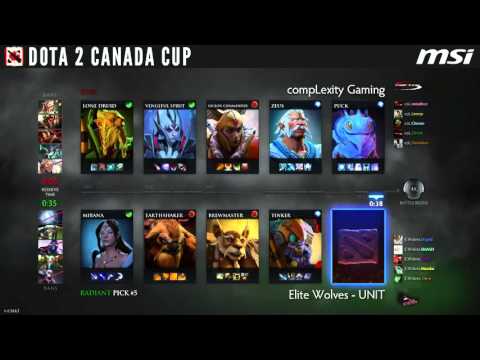 compLexity vs Elite Wolves (BO5) - Game 2 - Dota2CanadaCup S6 Grand Finals