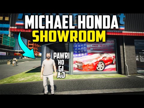 GTA 5 Pakistan | Michael Buying New Fresh Honda Showroom | Honda Cars | Hindi\Urdu | Mr Hans Gaming