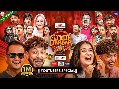 COMEDY DARBAR S2 | YouTubers Special Full Episode| Utsav Rasaili, Madan Rijal, Barsha Basnet, Pasang