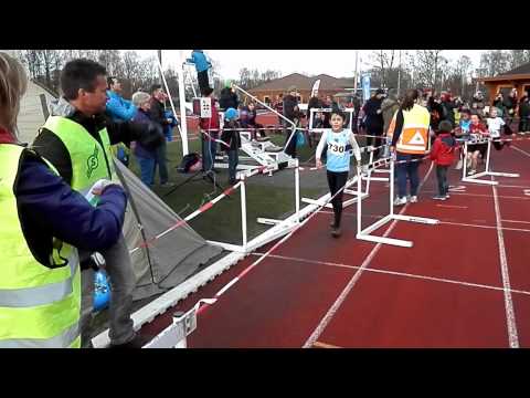 Jongens Pupillen A2 1250m 2e Ronde Crosscompetitie Poule Midden 11-01-2014 AV Suomi, Santpoort