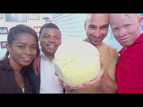 Krémy pro albíny v Ghaně