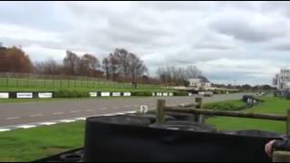 preview picture of video 'Triumph GT6 PI drive-by at Goodwood 17th November 2012'