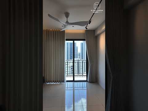 Elegant Condo Curtain Installation | Sheer + Blackout Curtain Showcase