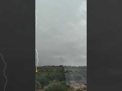 Hurricane in Sousse Tunisia