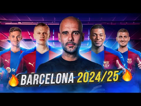 GUARDIOLA will COME BACK to BARCELONA and Here is The Insane Squad of Barca 2024/25! Haaland Mbappe