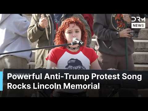 MUST WATCH: Thousands Rally at DC Protest as Earth to Eve Delivers Fiery Anti-Trump Song | AC1G