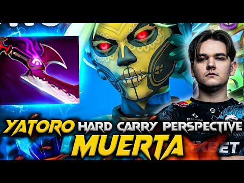 Crazy Play Yatoro Muerta The Hard Carry - Dota 2 Pro Gameplay & Learn 7.37C #yatoro #muerta