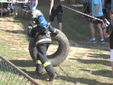 TFA v Kuřimi. Michal Skřivánek z SDH Rohatec, okr.Hodonín.