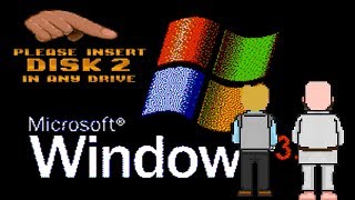Insert Disk 2  - When it's time to switch to Linux.
