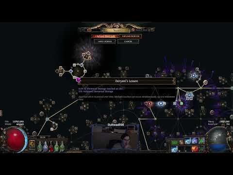 POE 3.22 MF Blade Vortex build