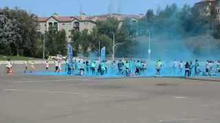 preview picture of video 'Color in Motion 5K San Diego 2013 Blue Station 3 of 4'