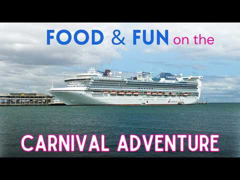 Thumbnail for Carnival Adventure Comes to Melbourne! 4 Hours of FOOD, FUN & CRUISE VIBES 🍴🛳️