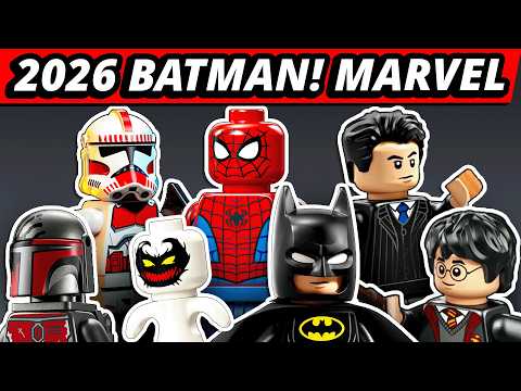 LEGO NEWS! 2026 Batman! Marvel! Star Wars & MORE! Easter Sets! Bricklink Series 7!