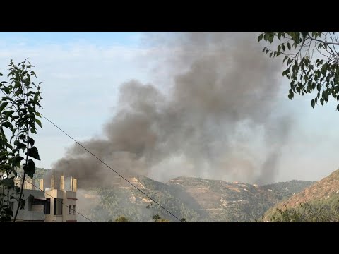 Video | Smoke rises following fresh Israeli strikes in south Lebanon | AFP