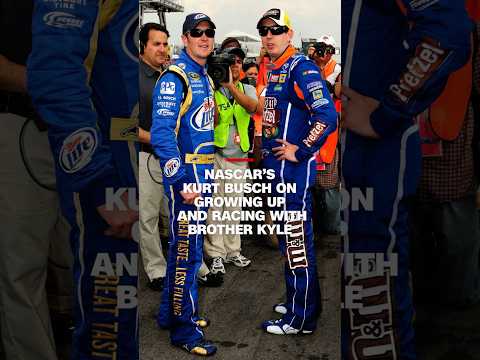 NASCAR’s Kurt Busch on growing up and racing with brother Kyle