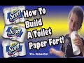 HOW TO BUILD A TOILET PAPER FORT IN WALMART