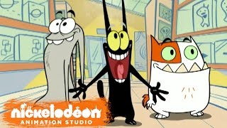 &quot;Catscratch&quot; Theme Song (HQ) | Episode Opening Credits | Nick Animation