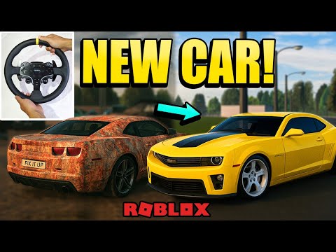 NEW CARS in ROBLOX! | Fix it up