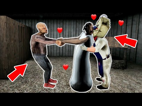 Granny vs Grandpa vs Ice Scream - funny horror animation parody (the funniest episodes)