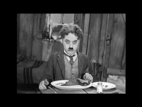 Charlie Chaplin 🎞️ The gold rush 📽️ Thanksgiving Dinner 🥾 Shoe-eating scene