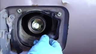 How to fix fuel tank door opening system Toyota Camry