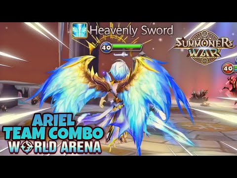 Ariel Team Combo in World Arena Ep. 2 - Summoners War