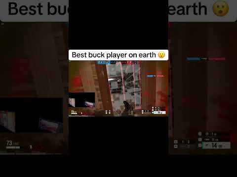 The Best Buck Main On Earth #rainbowsixsiege #R6s #siege