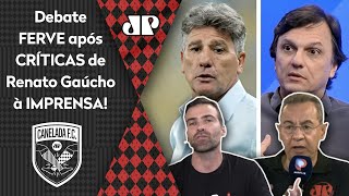 “Mauro Cezar e Flavio Prado perseguem o Renato Gaúcho”: debate sobre o Flamengo ferve