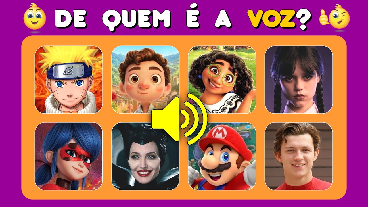 What Voice is That?🎬 Mysterious Voices! 🔈Voice Challenge: Uncover the Character by Voice l Fort Quiz