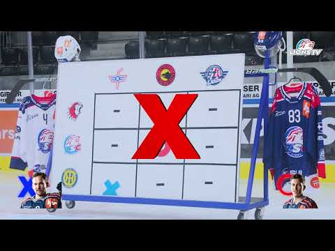 ZSC Lions Hockey Tic-Tac-Toe: Yannick Weber vs. Reto Schäppi