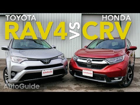 2017 Toyota RAV4 vs Honda CR-V Comparison