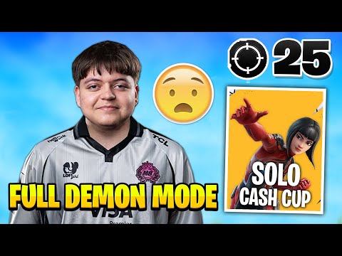 Pollo Went FULL DEMON and Tried to WIPE the Solo Cash Cup Lobby 😳