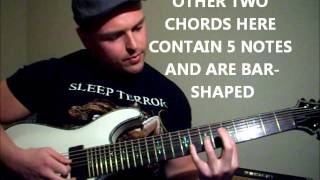 Sleep Terror - Probing Tranquility GUITAR INSTRUCTIONAL by Luke Jaeger