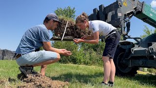 Spatenprobe – einheitliche Methode mit Frontlader