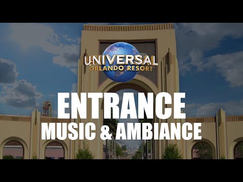 Universal Studios Orlando | Entrance Music & Ambiance | Relaxation & Peace