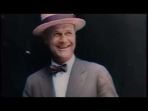 Jack Dempsey vs Jess Willard - Fight Build Up HD Colorized - 1919