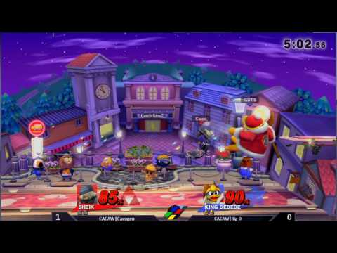 [SSN7 WF] CACAW|BigD (Falcon.Mario) Vs  CACAW|Cacogen (Sheik)