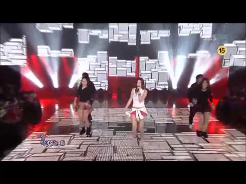 [720p HD] SBS Inkigayo 121223 NS Yoonji FT. Dalmatian's Simon - If You Love Me