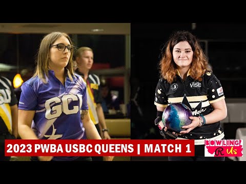 2023 PWBA USBC Queens Championship | Match 1 - Correen Acuff vs Dasha Kovalova