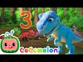 Count to Ten! Ten Little Dinos | CoComelon Furry Friends | Animals for Kids