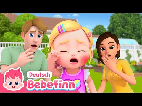 Aua, aua! Wehwehchen Lied 🩹 | EP70 | Sing mit Bebefinn | Bebefinn Deutsch - Kinderlieder