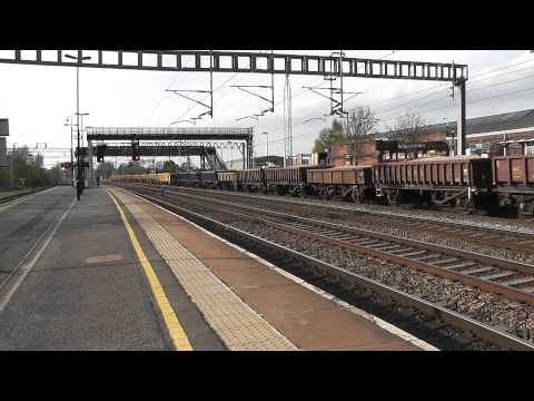 Freightliner Class 66 66618 - Rugeley Trent Valley - Saturday 9th April 2011