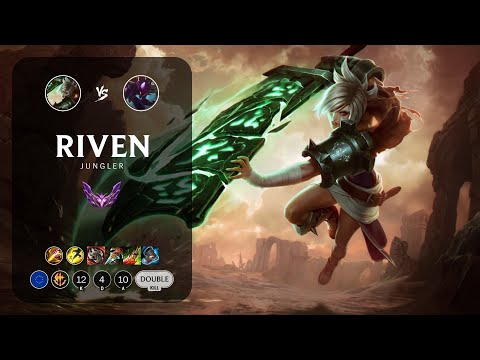 Riven Jungle vs Kha'Zix - EUW Master Patch 12.23