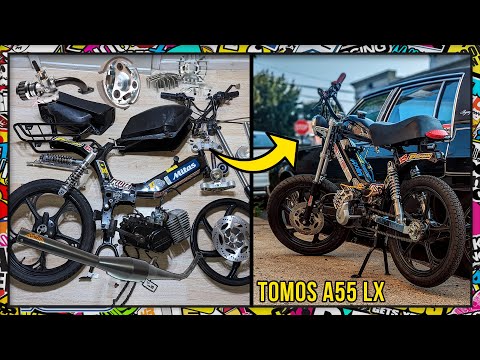 Let's Build a Really Dope 2-stroke Moped - Tomos A55 LX (1/2)