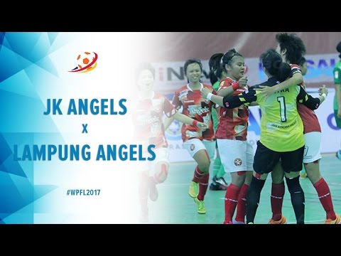 Jaya Kencana Angels (3) vs (2) Lampung Angels S-One - Highlight Woman Pro Futsal League 2017